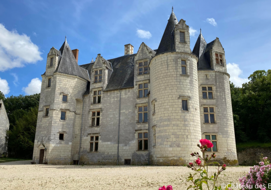 Château des Brétignolles, gothique, Rabelaisie, Touraine, Centre Val de Loire