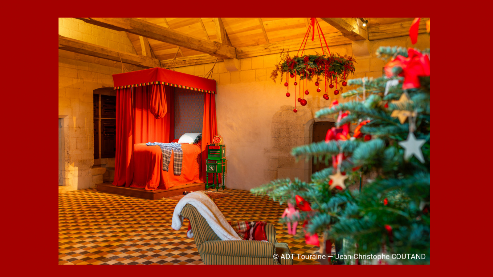 Noël au Pays des Châteaux, Forteresse de Chinon, Mythes et Légendes, Touraine, Centre Val de Loire