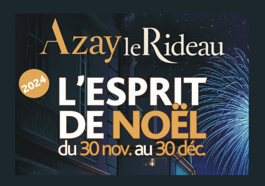 Esprit de Noël à Azay-le-Rideau