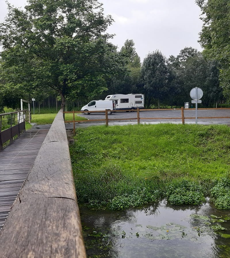 Aire camping-car de Pont-de-Ruan