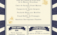 Menu Saint-Sylvestre Domaine de Roiffé