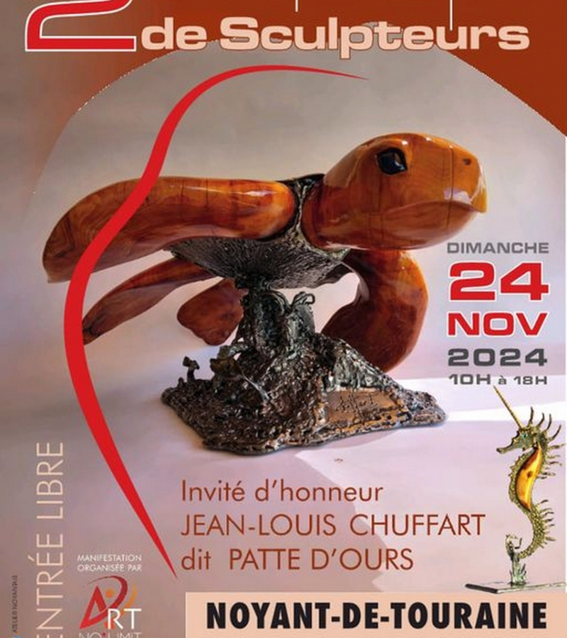 Salon sculpteurs Noyant de Touraine 24 novembre 2024