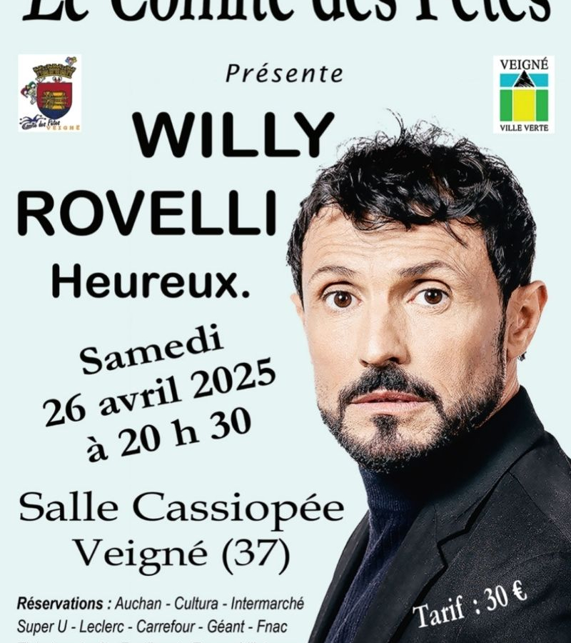 Affiche Willy Rovelli