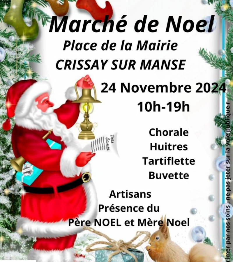 TVV - 24.11 Marché de Noël Crissay sur Manse