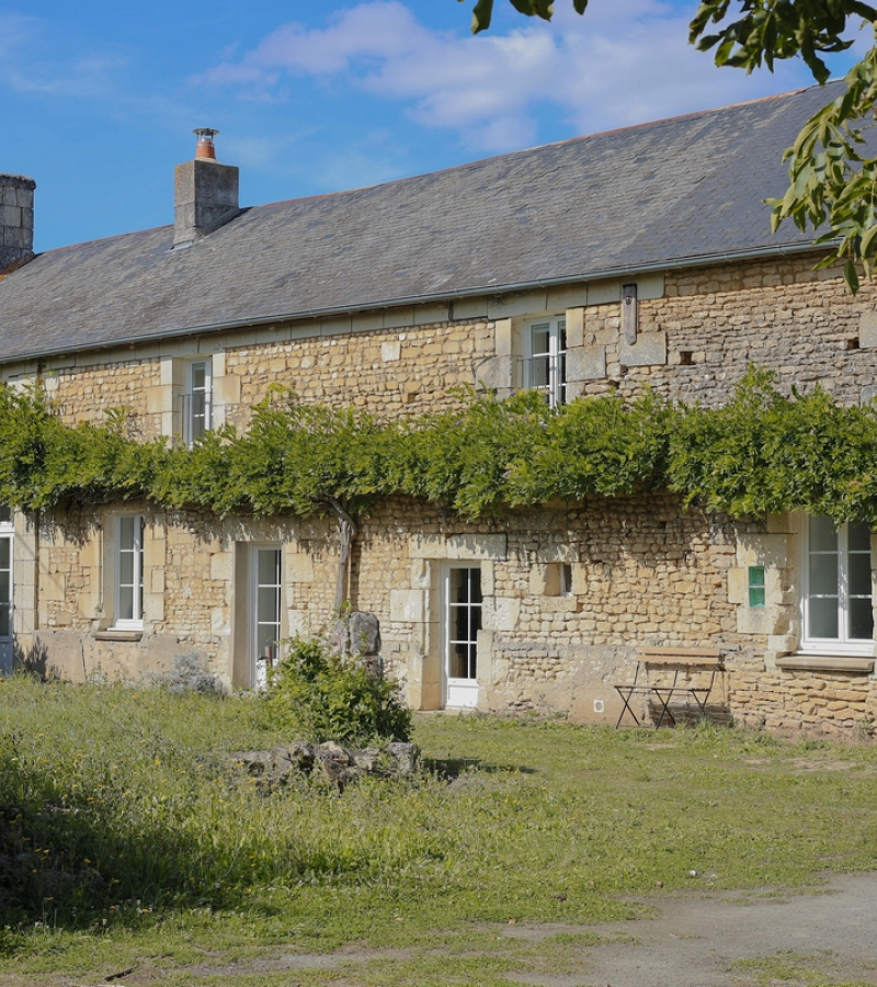 Facade de la longère