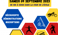 2023 Affiche forum des associations