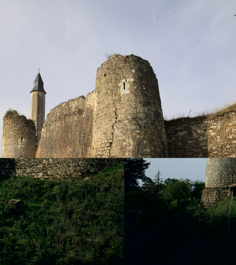Chateau de Marmande Murailles