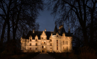 Château d'Azay-le-Rideau nocturne