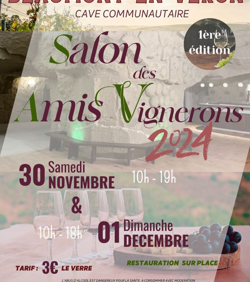 Affiche Salon Vignerons