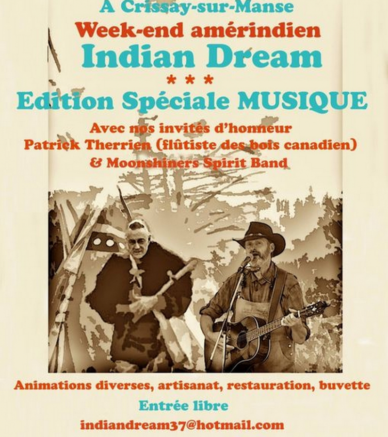 Week-end amérindien Indian Dream Crissay-sur-Manse août 2024