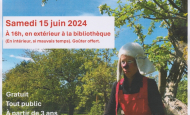 Balade contes animaliers bibliothèque Richelieu 15 juin 2024