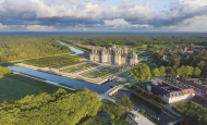 chambord vue aérienne