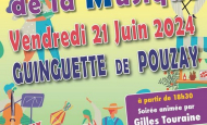 Fête de la musique Guinguette Pouzay 21 juin 2024