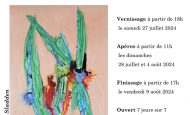 Exposition Double Je et Autres Variations Galerie Arts'Buste Richelieu juillet août 2024