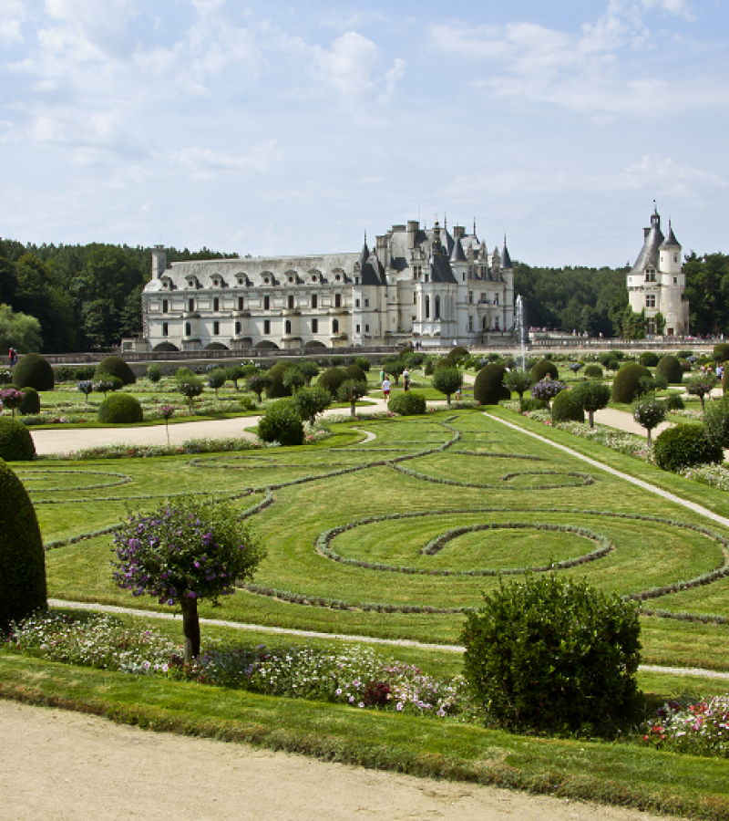 Château de Chenonceau - Le jardin de Diane de Poitiers