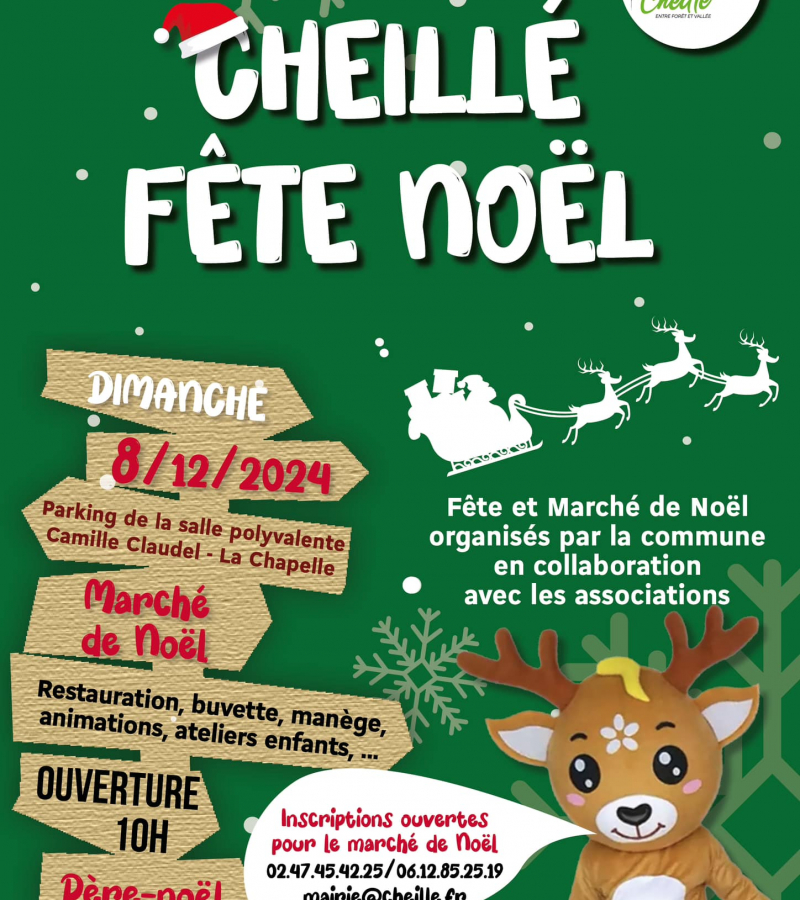 TVI - 08.12 Cheillé Marché de Noël