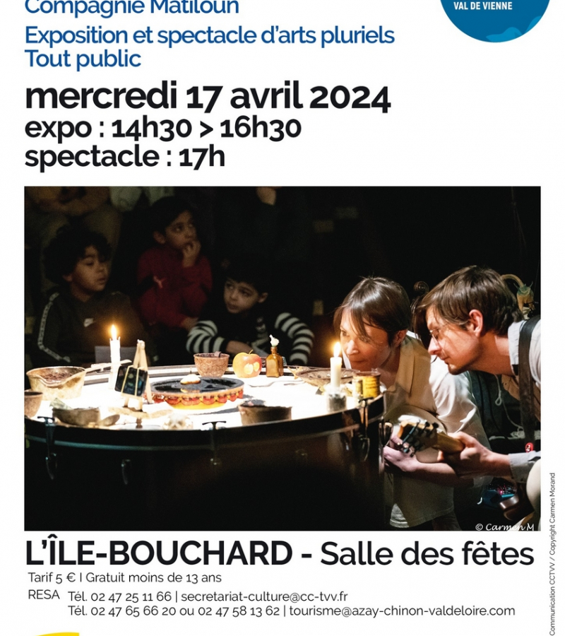 Spectacle Sous terre L'Ile-Bouchard avril 2024