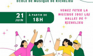 Concert école musique Richelieu 21 juin 2024