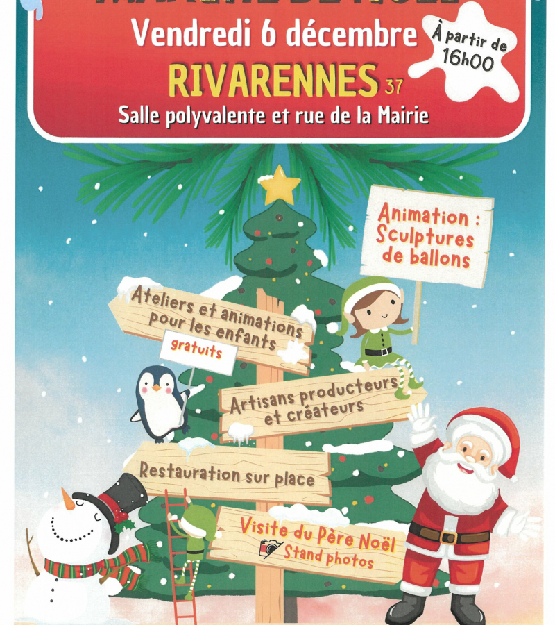 TVI - 6.12 marché de noël Rivarennes