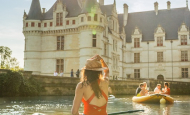 Paul & Mike - Paddle sur l'Indre à Azay-le-Rideau. Val de Loire, France.